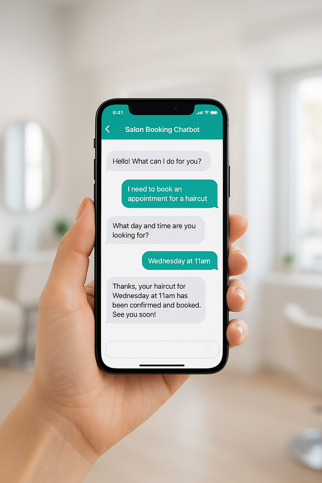 Outdated brochure-style website concept